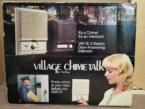 Village Chime Talk by NuTone. Door Com VIK-15 2-Station Door Answering Intercom