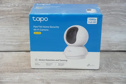 TP-Link C200 Tapo Pan/Tilt Security Camera for Baby, Pet Camera w/Motion Detecti