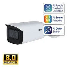 8MP IP CAMERA MOTORISED BULLET - PROFESSIONAL SERIES