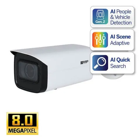 8MP IP CAMERA MOTORISED BULLET - PROFESSIONAL SERIES