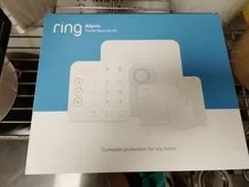 Ring Alarm Home Security Kit 8-Piece, 24/7 Monitoring, Alexa Compatible, White