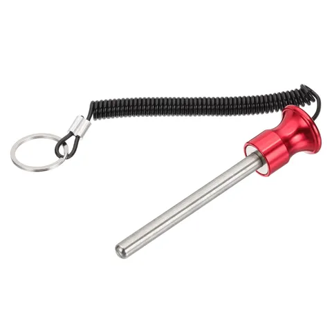 3/8 x 4-1/8" Magnetic Weight Stack Pin Universal Gym Pin Red