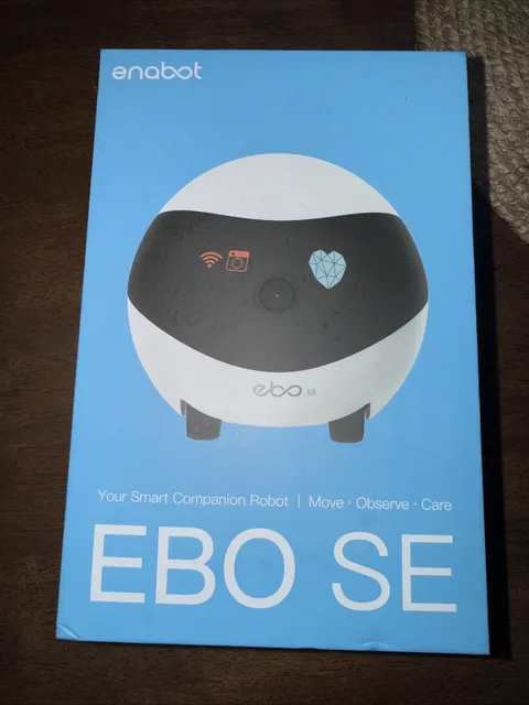 ENABOT EBO SE Automatic Smart Robot with Camera and Night Vision New Sealed