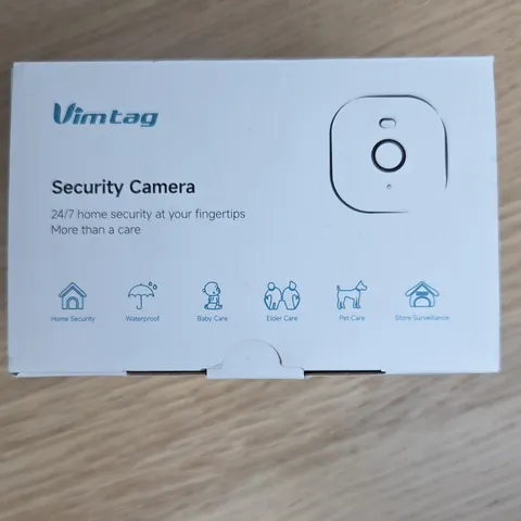 Vimtag Waterproof White Surveillance Camera Home Security MPN 2AFG2-8310