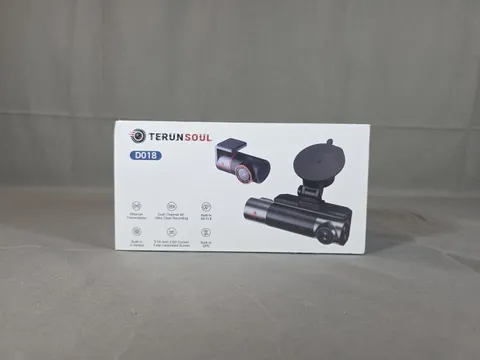 Terunsoul 4K Ultra HD Dual Channel Dash Cam w/Built In WiFi Model D018 NEW
