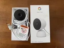 Google Nest Cam 2nd Gen Indoor Security Camera 1080p HD Wi-Fi - Open Box