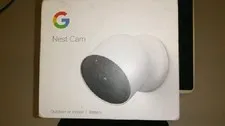 Google Nest Cam (2nd Gen) GA01317-US Security Camera White Wi-Fi Night Vision