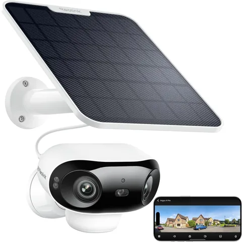 4K 180° Dual-Lens 8MP Solar Camera Outdoor Wireless Argus 4 Pro