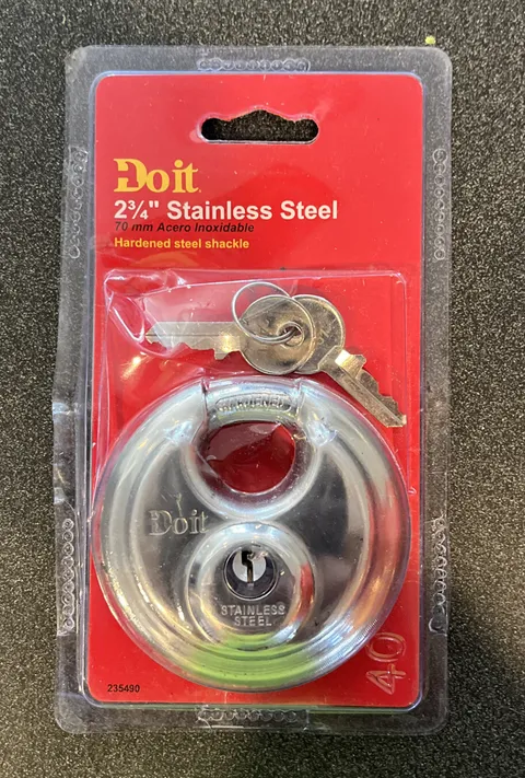 Do it 2-3/4 In. Shrouded Keyed Padlock 1870DDIB SIM Supply, Inc. 1870DDIB