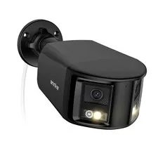 ANNKE FCD800 4K 8MP Dual-Lens PoE Security Camera, 2mm 180°Wide Angle, Black