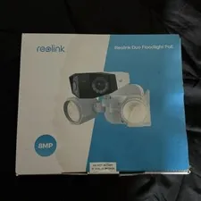 Reolink Duo 4K 8MP Poe Floodlight Camera with Two-Way Audio and 180° View
