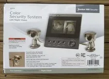 Bunker Hill Security 63129 Night Vision Audio 2-Cam 4.3" Flat LCD 