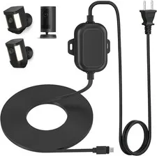 Weatherproof Power Cord for Ring Outdoor Cam Plus/Ring Spotlight Cam Plus/Pro (B