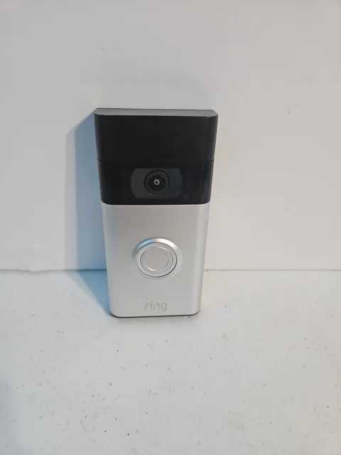 Ring 2nd Generation 5UM5E5 Silver Night Vision 2-Way Talk Untested NO MOUNT