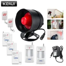 Basic Wireless Home Security Alarm Kit 115dB Loud Anti-Theft Burglar Alert