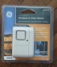 GE 56789 Window or Door Alarm 120dB White Selectable Alarm Chime Mode