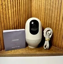 Nooie Baby Monitor, WiFi Pet Camera Indoor, 360-degree Wireless IP Camera, 1080P