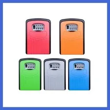 High-capacity 4Digit Combination Key Lock Storage Safe Security Box Wall Mounted