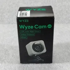 Cam V4 Wi-Fi 2.5K QHD Indoor/Outdoor Plug-In Smart Home Security Camera, Color N