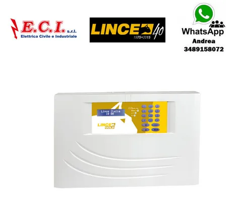 LINCE Spa 9586-GOLD-TOSCA-GPRS Central Or 869 64 Zone Avec Carte Gprs