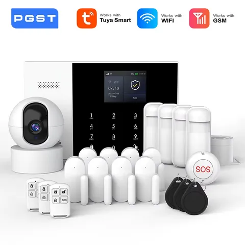 Tuya WiFi GSM Wireless Home Alarm System | Smart Security with App