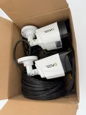 REVO RACBS30 Wired Security Camera Set Bullet 1080P Indoor / Outdoor IR30 New