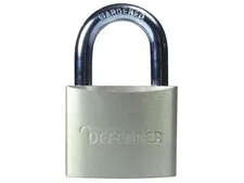 DEFENDER Brass Padlock Twin Pack 40mm DEFBP4T