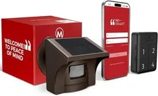Pro 4 Solar Driveway Alarm with App,1/2 Mile Range, Perfect for Use with Home...