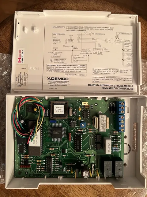 ADEMCO 4286 VIP Vista Interactive Phone Module