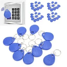 50pcs ID Card Key Fob Token Tag 125KHZ Rewritable Universal For Access Contr Fit