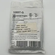 NEW!! GE Industrial Surface Mount Closed Loop Contact Gray 3/4" Gap - 1085T-G