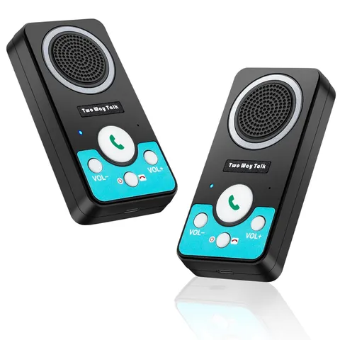 VJANW Intercoms Wireless for Home, 2 Way Audio HandsFree Long Range Wireless ...