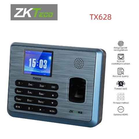 ZKTeco TX628 TCP/IP Access Control System Fingerprint Biometric Time Attendance