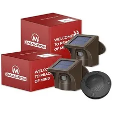 Wireless Outdoor Motion Detector - Solar Powered