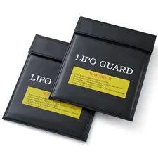 Lipo Safe Bag, Fireproof Explosion-Proof Lipo Battery Bag for Safe Charging a...
