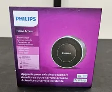 Philips 3000 Series Retrofit Wi-Fi Smart Lock Black DDL230X-10HW(V2) - Need Batt