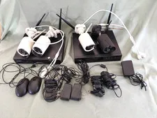 XmartO Wireless Security System One DVR & DVR Extender reset& 4 Cameras all work