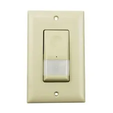 PASS SEYMOUR LEGRAND MCBIV MANUAL ON, AUTO-OFF OCCUPANCY SENSOR, IVORY