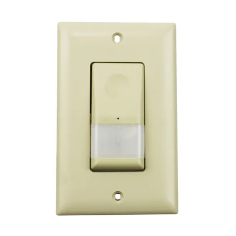 PASS SEYMOUR LEGRAND MCBIV MANUAL ON, AUTO-OFF OCCUPANCY SENSOR, IVORY