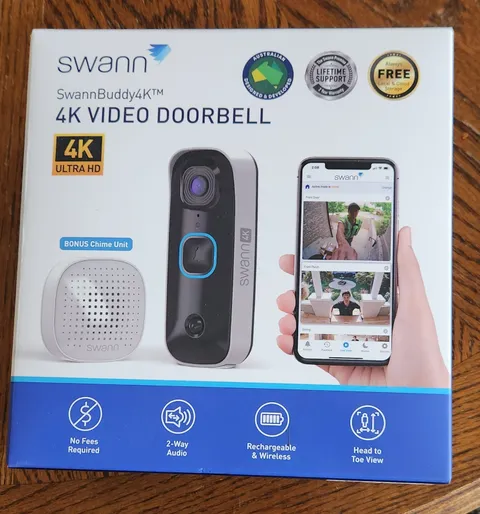 SWANN 4K VIDEO DOORBELL