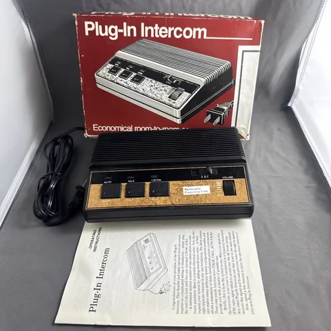 NuTone Plug-In 3 Channel Intercom IM-110 New Open Box