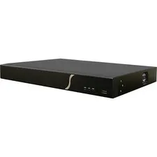 H24HRLN 4K Ultra HD-TVI 24-Channel Hybrid DVR, 4TB HDD, Black, (Replaces H24HRN)
