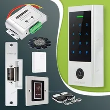 HOMSECUR IP66 APP WIFI RFID Access Control Set NC Strike Lock