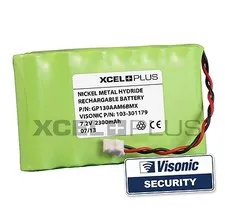 Visonic Powermax Complete High Capacity Control Panel Alarm Battery 103-301179