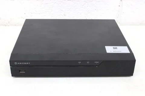 Amcrest 8-Channel NV4108 Network Video Recorder Untested No Cords For Parts
