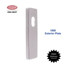 Lockwood 1800SC Exterior Plate-Square End Door Furniture-FREE POST!