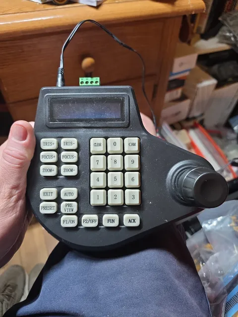 OPTICAL PAN TILT ZOOM PTZ CAMERA CONTROLLER Pelco 0191001207190000000010