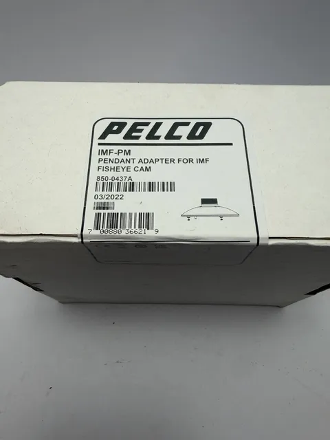 Pelco - Pendant Mount Adapter for IMF Fisheye Cam (IMF-PM) Brand New