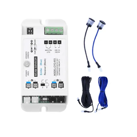 Automatic Sliding Door Opener Safety Beam Sensor Infrared Anti-Clip Device t
