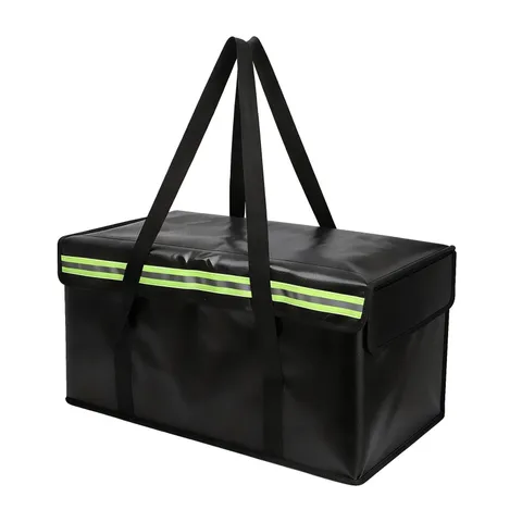 Large Fireproof Document Bags 24x12x13 4Layer Thickened Safe Holder